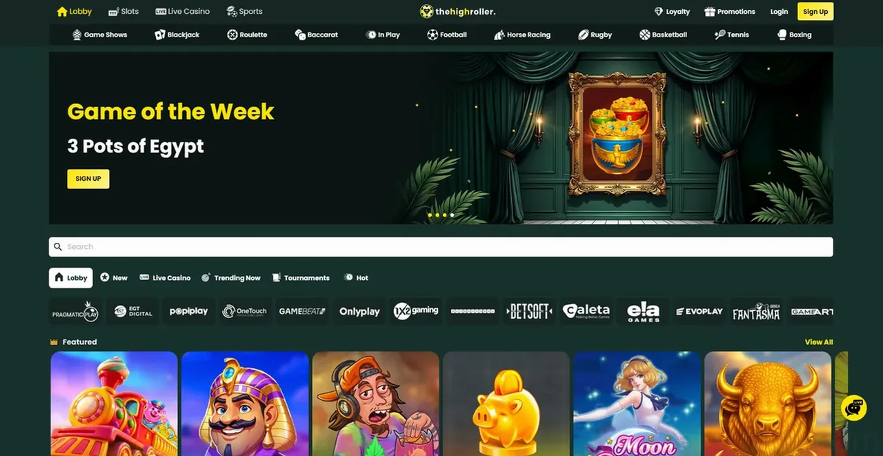 Thehighroller Casino Casino